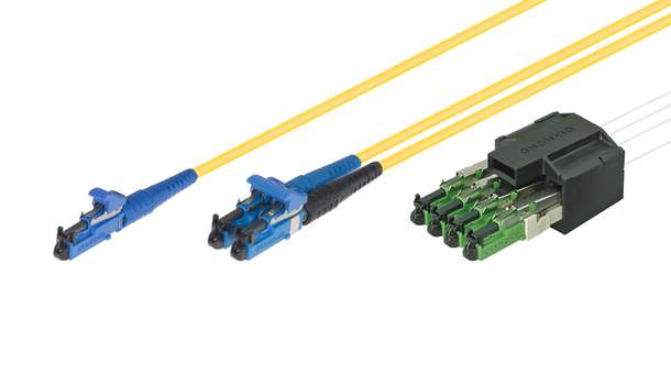 LC compatible fiber optic connector solutions