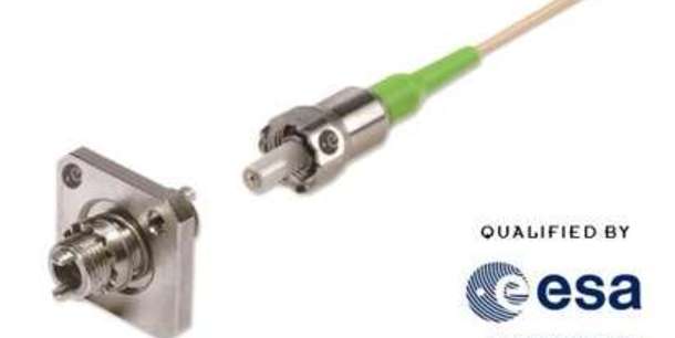 Connecteur à fibre optique léger et compact