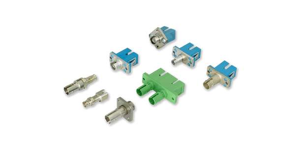 Optical adapters for different mechanical interfaces