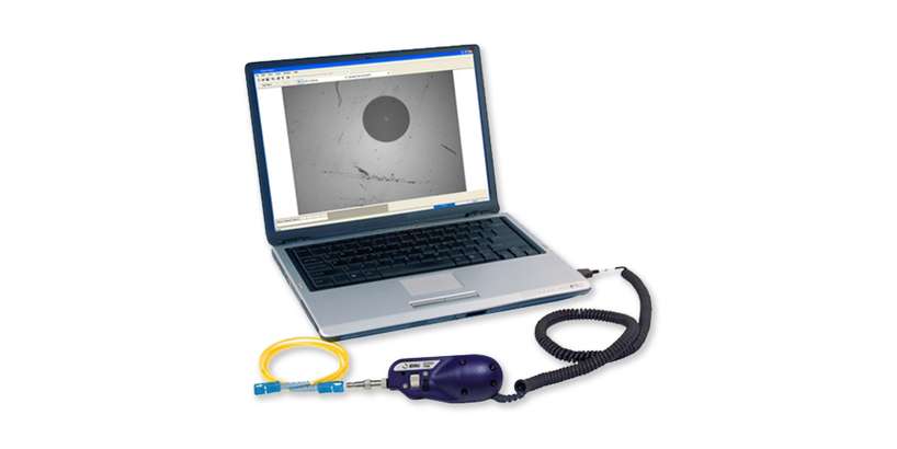 Inspection probe and laptop video microscope